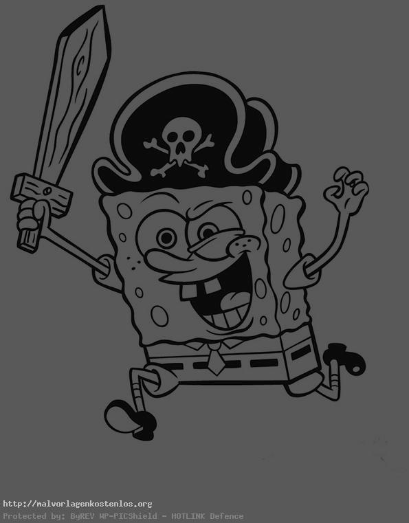 spongebob pirate