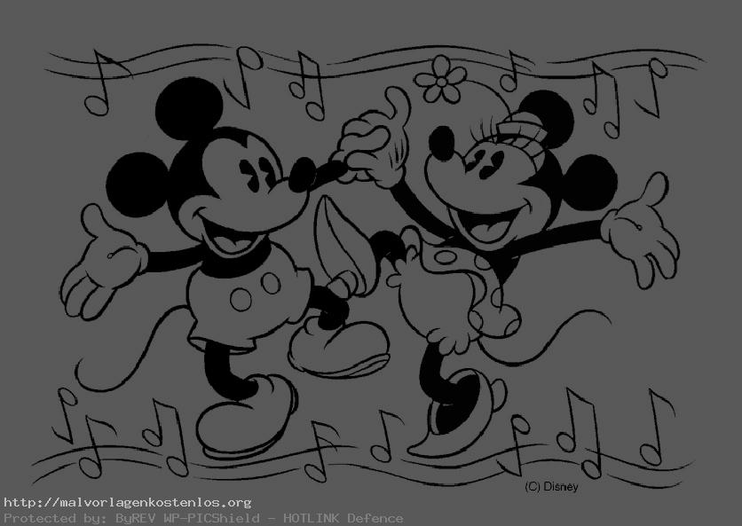Mickey und Minnie Tanzen
